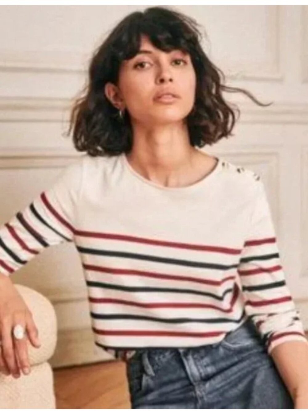 Sézane  Marinière Loïc, size small
